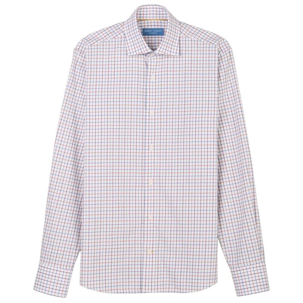 Robert Talbott Mens Reynolds Ultra Light Weight Brushed Shirt